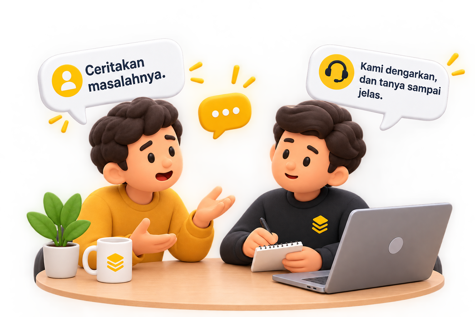 Ceritakan masalahnya